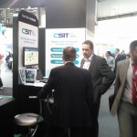 The CSIT booth at MWC 12